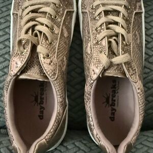 Daybreaks Snakeskin Sneakers